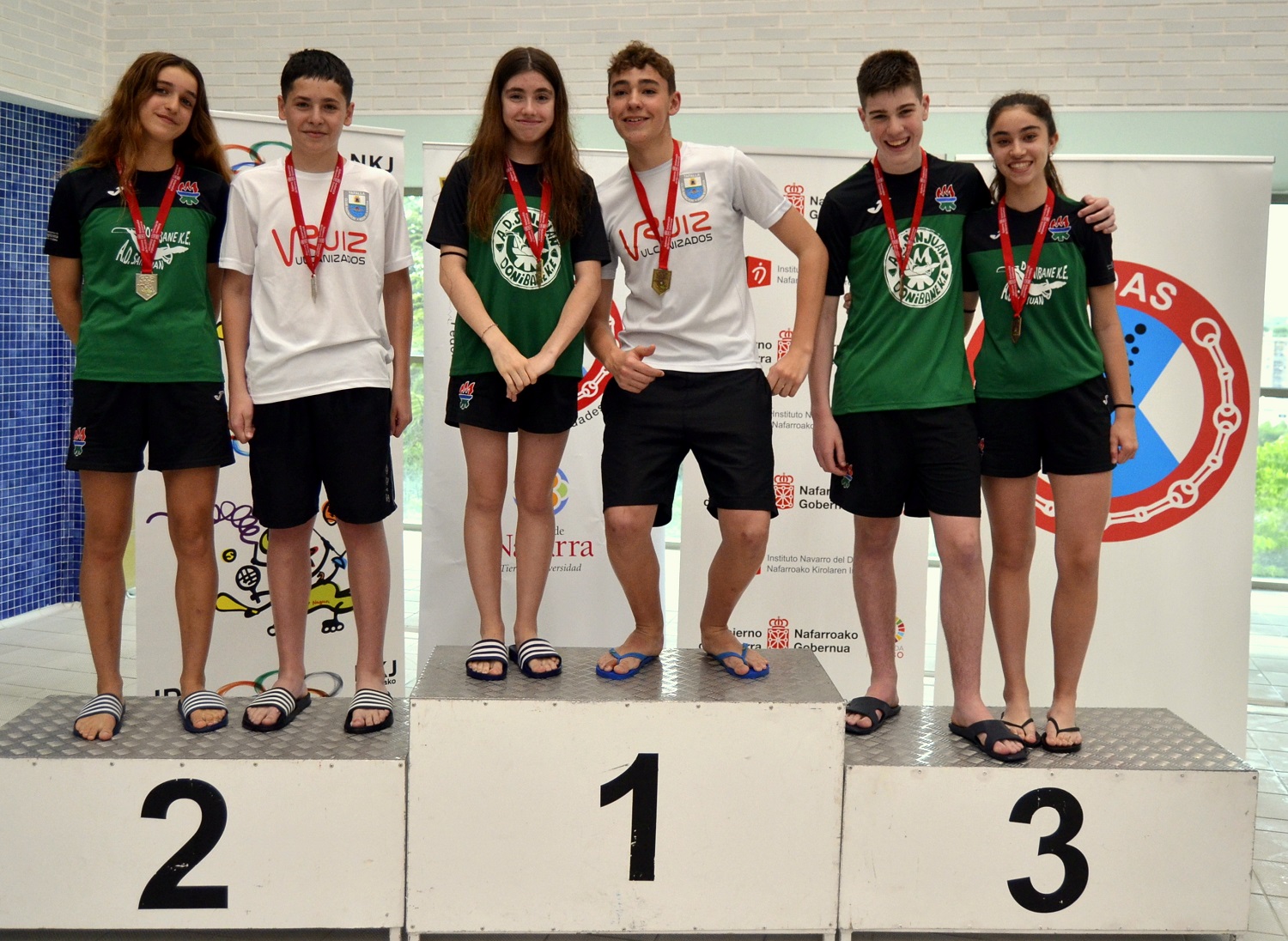 Concluyen los XXXV Juegos Deportivos de Navarra de natación con aletas